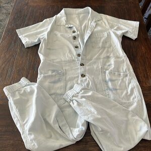 Custom “Painters” Denim Jumpsuit